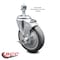 Service Caster 5 Inch Thermoplastic Rubber Wheel Swivel 1/2 Inch Threaded Stem Caster with Brake SCC-TS20S514-TPRB-TLB-121315 - alternate 4